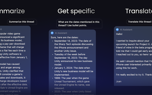 Shortwave AI Assistant