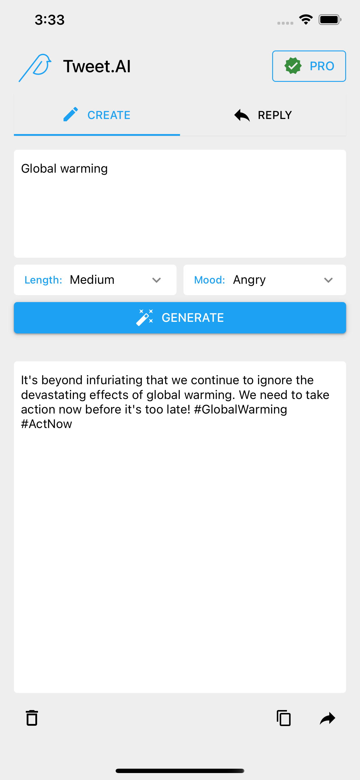 AI Tweet Writer (for Android & iOS)