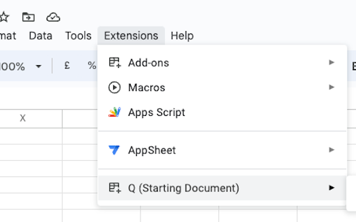 Q - Google Sheets function for ChatGPT