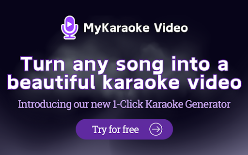 MyKaraoke Video