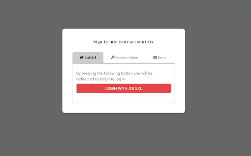 New JotURL Chrome Extension