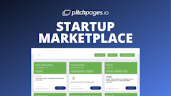 PitchPages Startup Marketplace