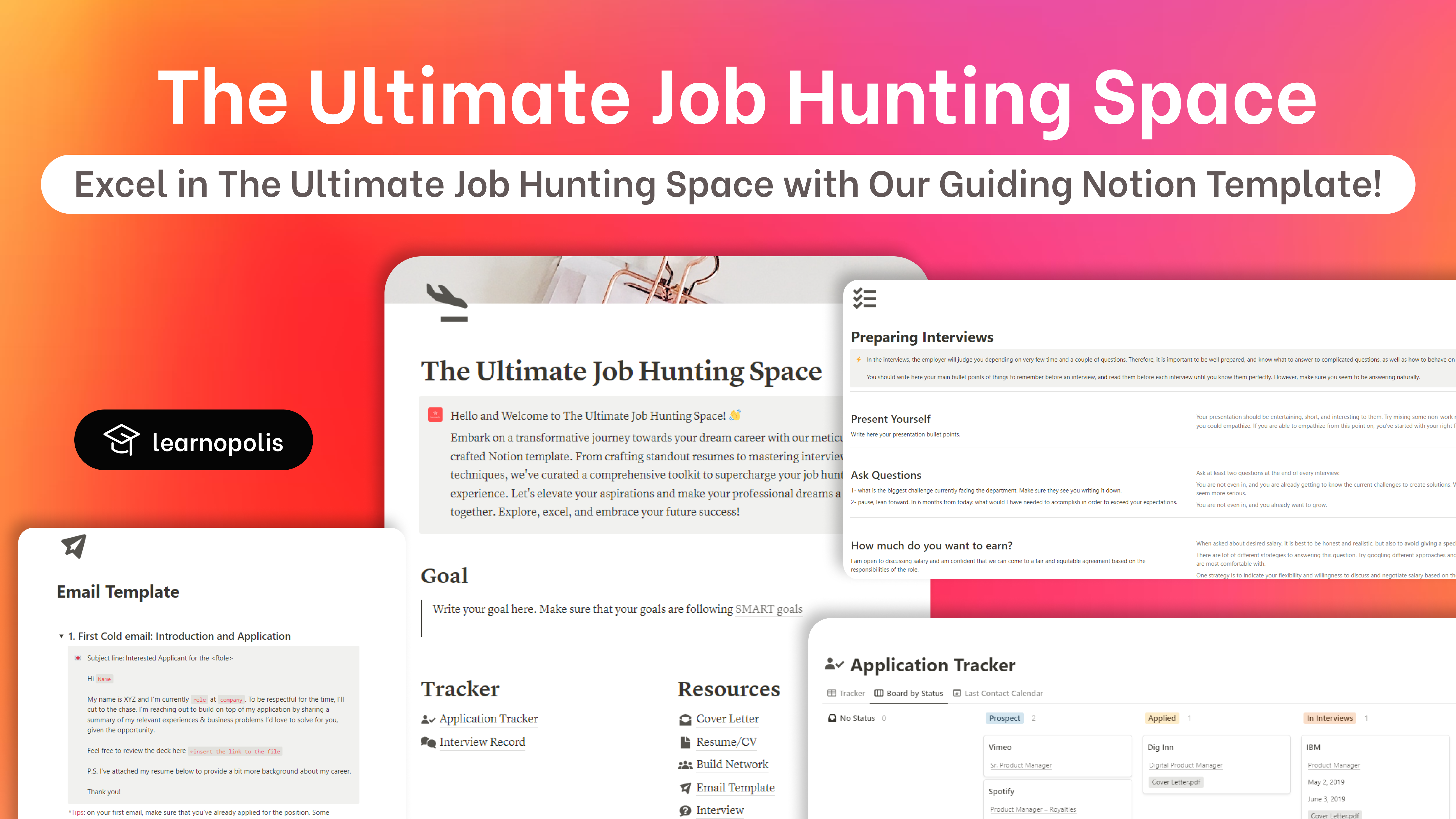 The Ultimate Job Hunting Space
