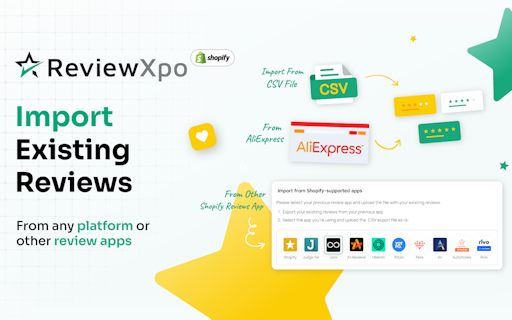 Shopify Product Reviews by ReviewXpo