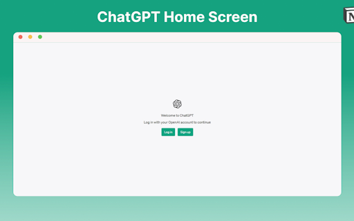 ChatGPT Desktop Hub