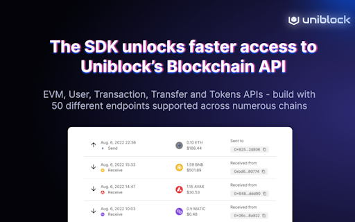 Uniblock SDK