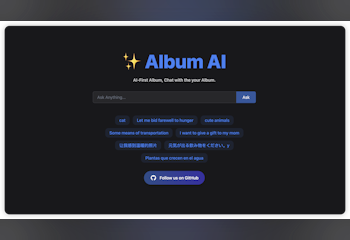 Album AI - AI-First Album
