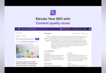 Content Score by Quick Creator