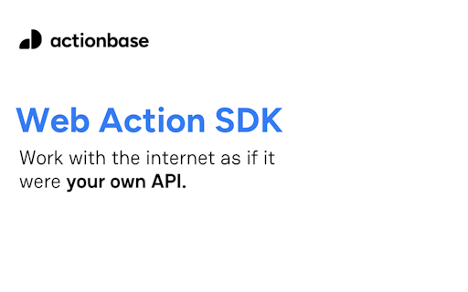 Web Action SDK