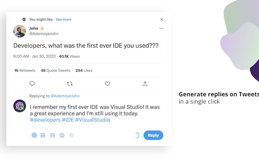 Social Comments GPT for Twitter