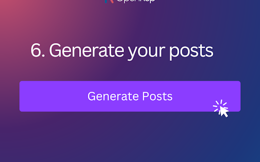Canva x OpenRep AI Caption Generator