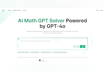 Math.bot: AI Math Solver by GPT-4o