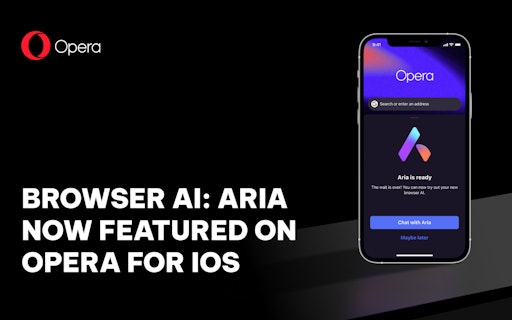 Opera Aria for iOS