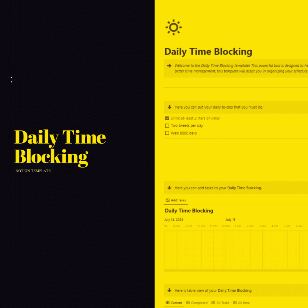Daily Time Blocker