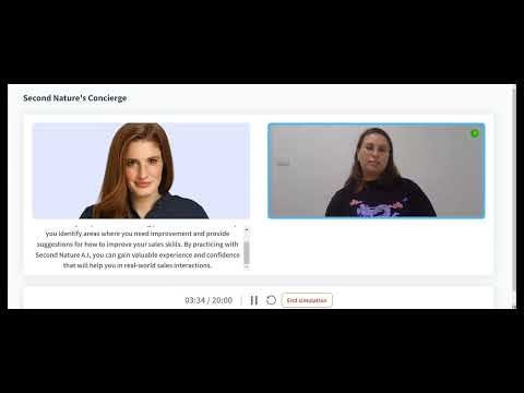 Second Nature’s AI Simulation