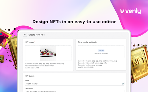 Shopify NFT App
