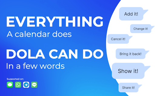 Dola: AI Calendar Assistant