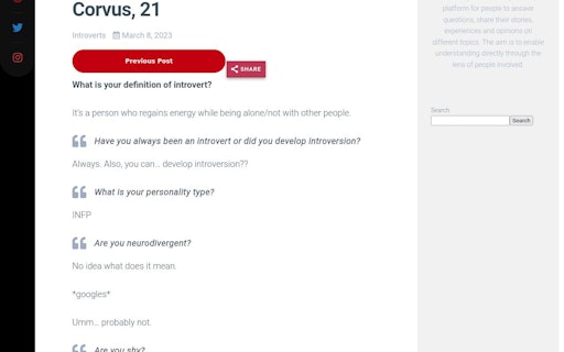 Texterview