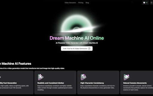 Dream Machine AI Online