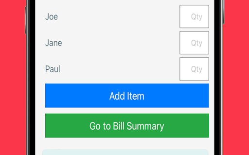 Split Your Bills