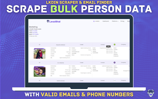 LKDIN Scraper & Email Finder