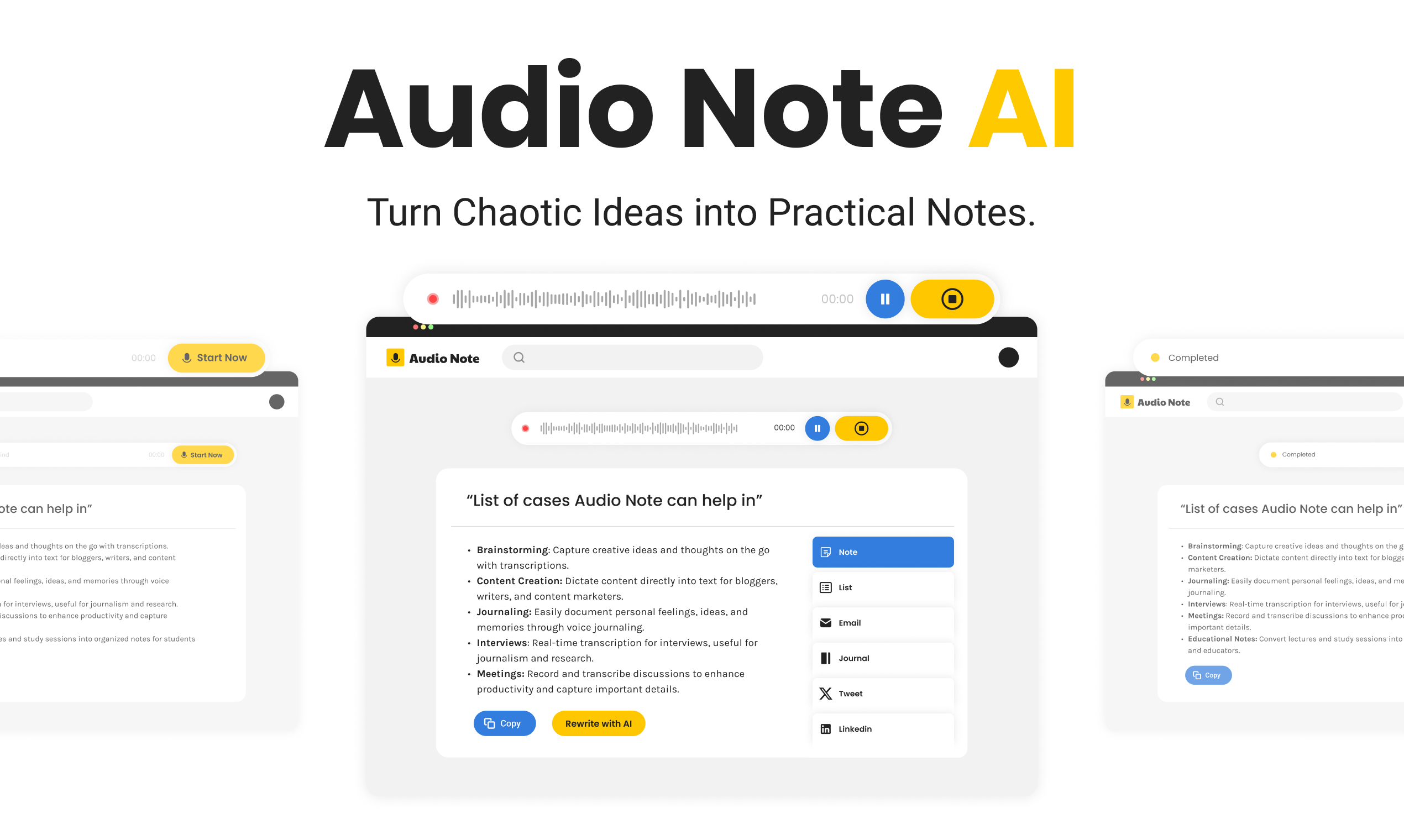 Audio Notes AI