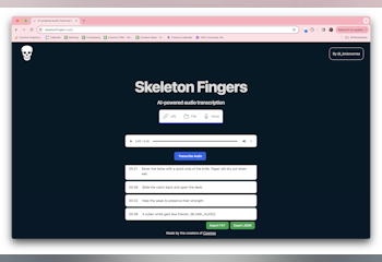 Skeleton Fingers