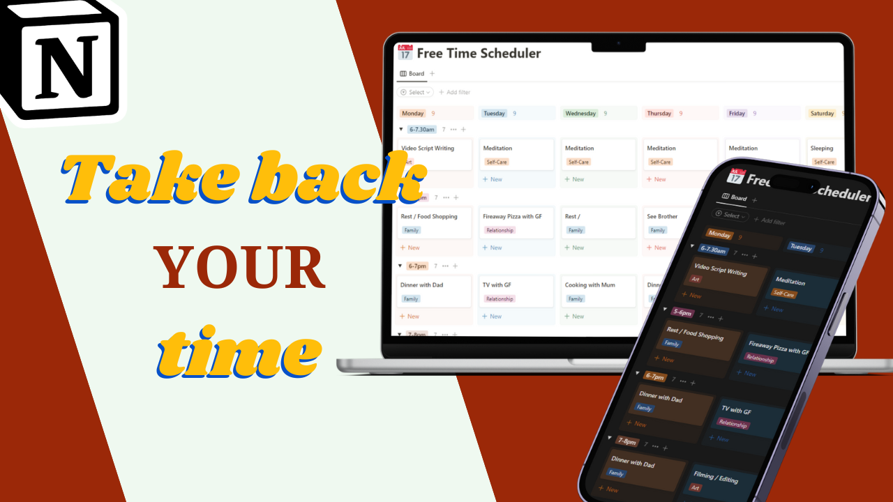 Free Time Scheduler