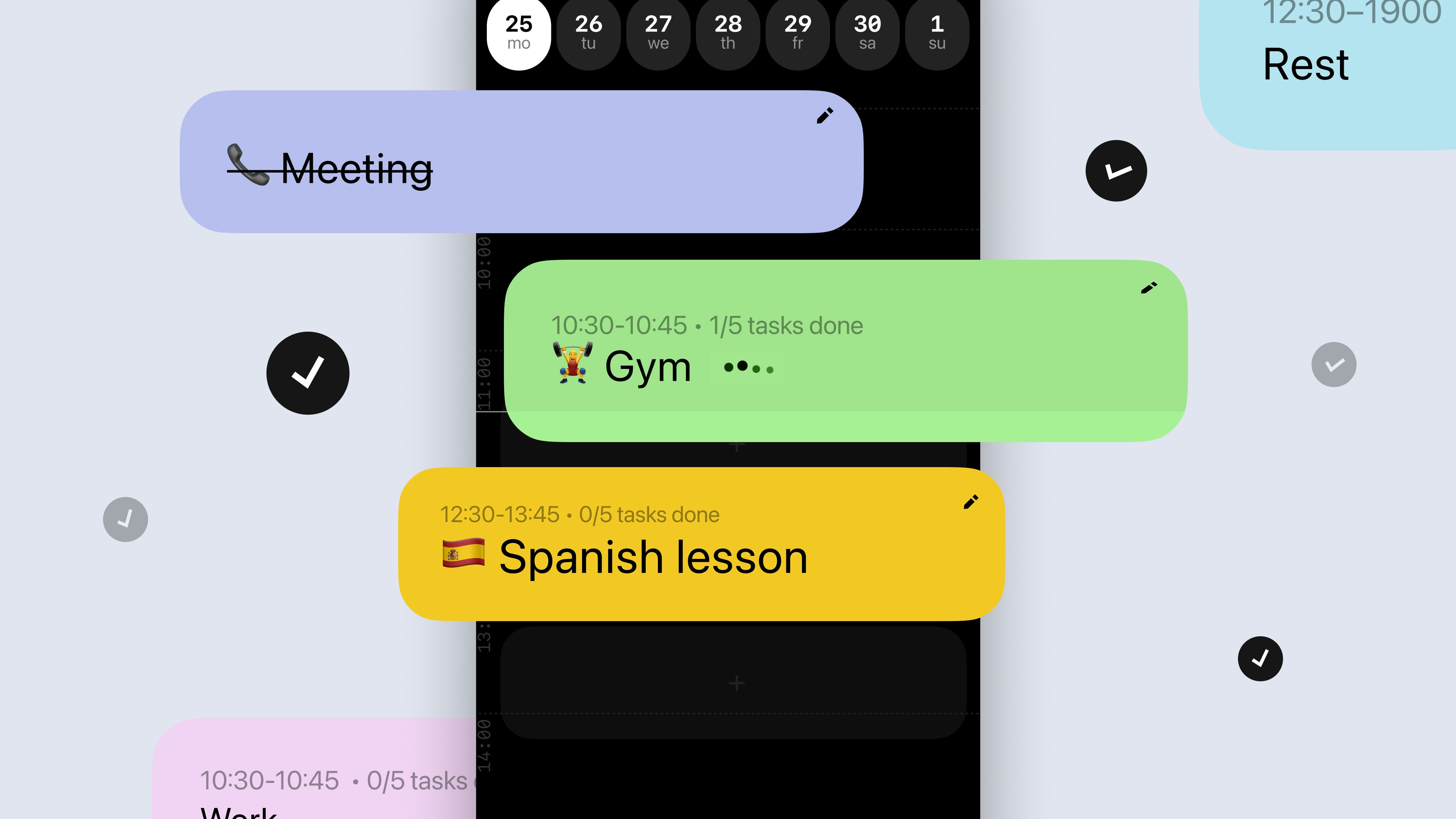 Tjime Burnout Calendar