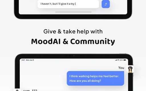 MoodLlama - Mood Tracker & Community