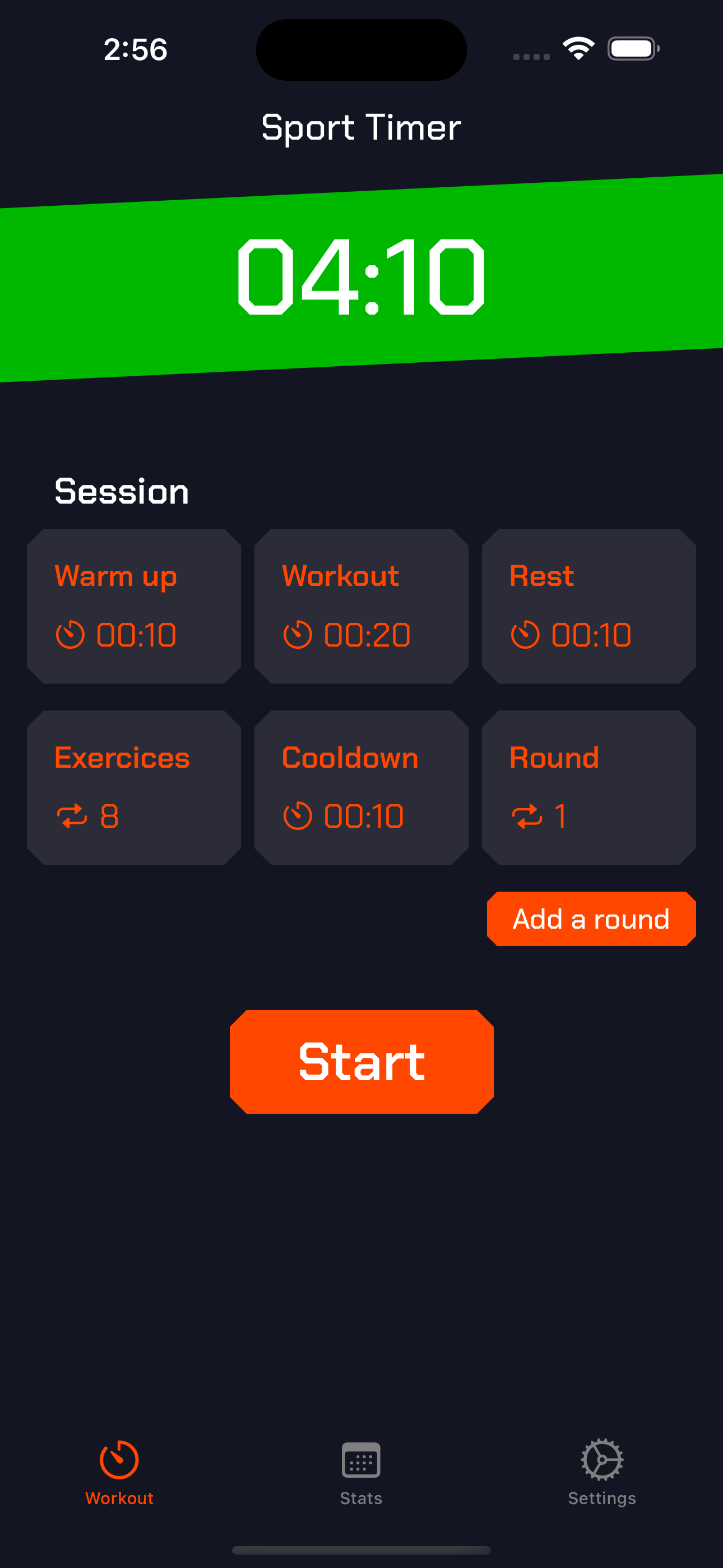 Tabata ChronoTimer for HIIT