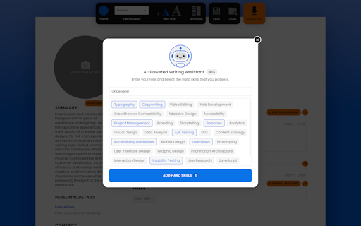 Resume Maker Online 3.0
