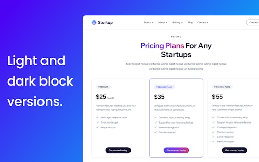 Startup Hugo Theme