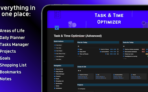 Task & Time Optimizer