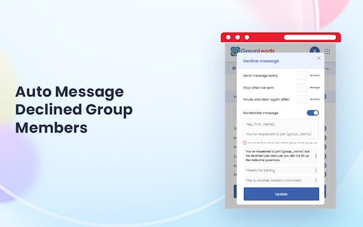 Group Leads