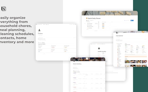 Ultimate Notion Home Manager