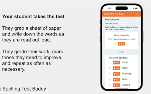 SpellingTestBuddy