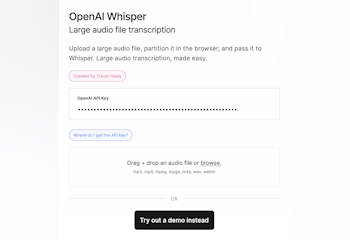 Whisper for Large Audio