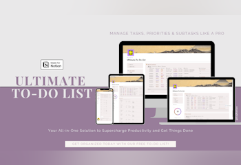 Ultimate To-Do List Template