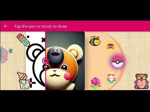 Drawing with AI and 3D games