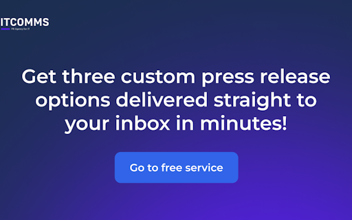 Free AI PR service