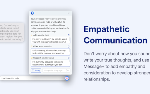 Message+ by AI Anywhere