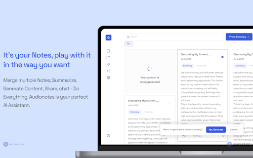 Audionotes Pro
