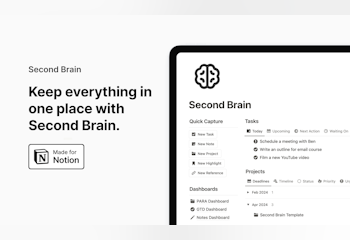 Second Brain for Notion