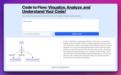 Code to Flow