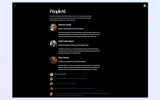 PeopleAI by ChatBotKit