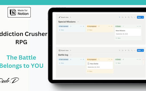 Addiction Crusher RPG