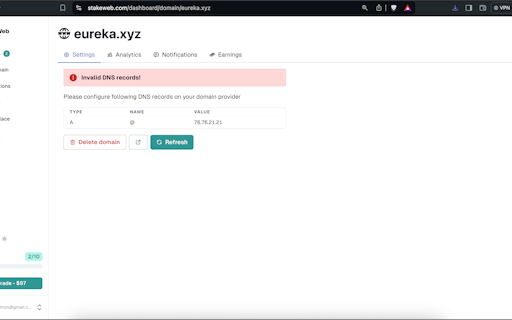 StakeWeb