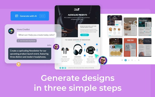 Visme AI Designer