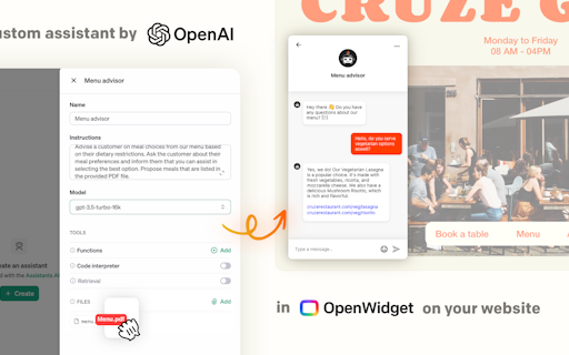 Chat Interface for OpenAI Assistants